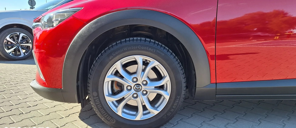 Mazda CX-3 cena 64800 przebieg: 90000, rok produkcji 2016 z Rawicz małe 436